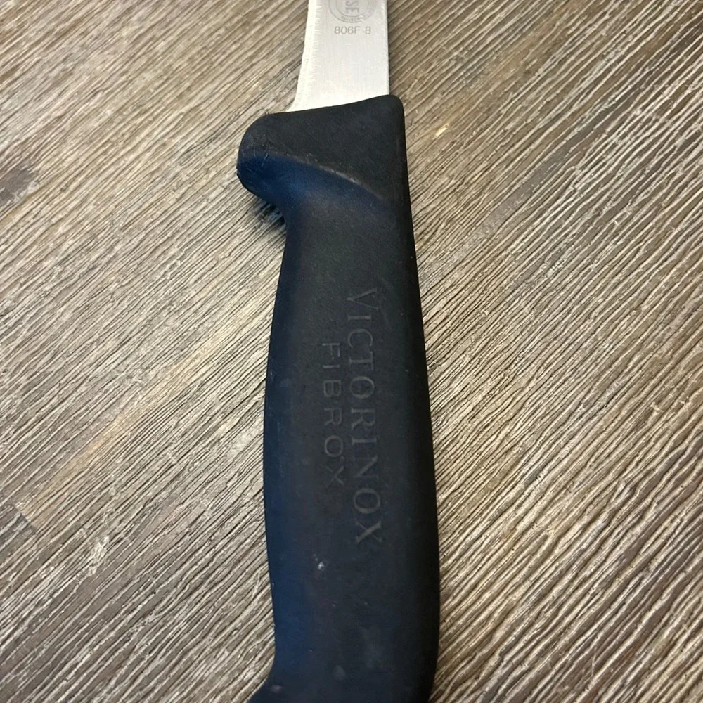 Vtg Victorinox Forschner Fibrox Knife Lot 4 Chef Boning Fillet Butcher NSF Swiss